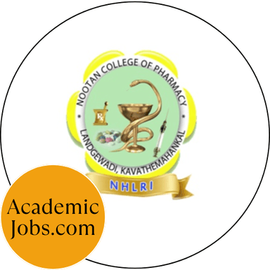 Nootan Pharmacy College Jobs