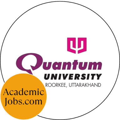 Quantum University, Roorkee Jobs