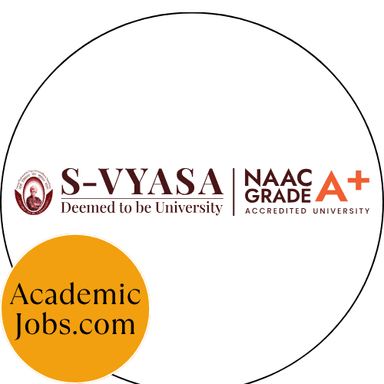 S-VYASA Deemed to be University logo