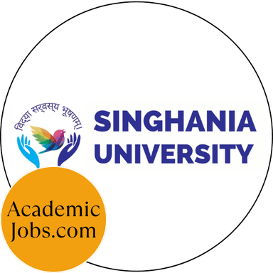 Singhania University Rajasthan logo