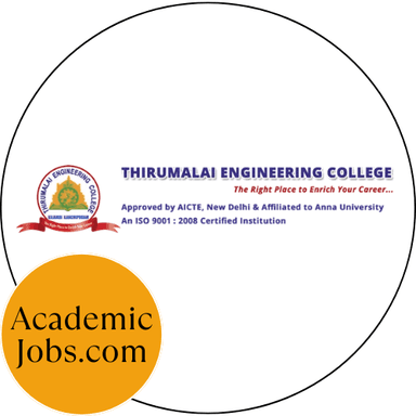 Thirumalai Engineering College Jobs