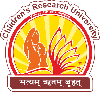 Childrens Research University, Gandhinagar logo