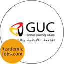 German University in Cairo logo