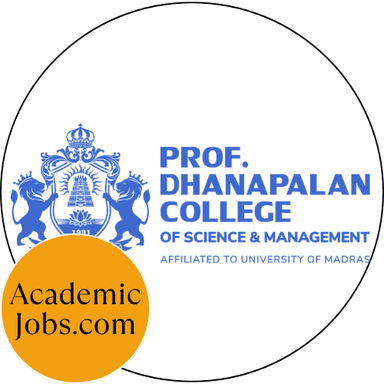 Prof. Dhanapalan College of Science and Management logo