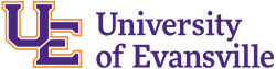 UE - University of Evansville logo